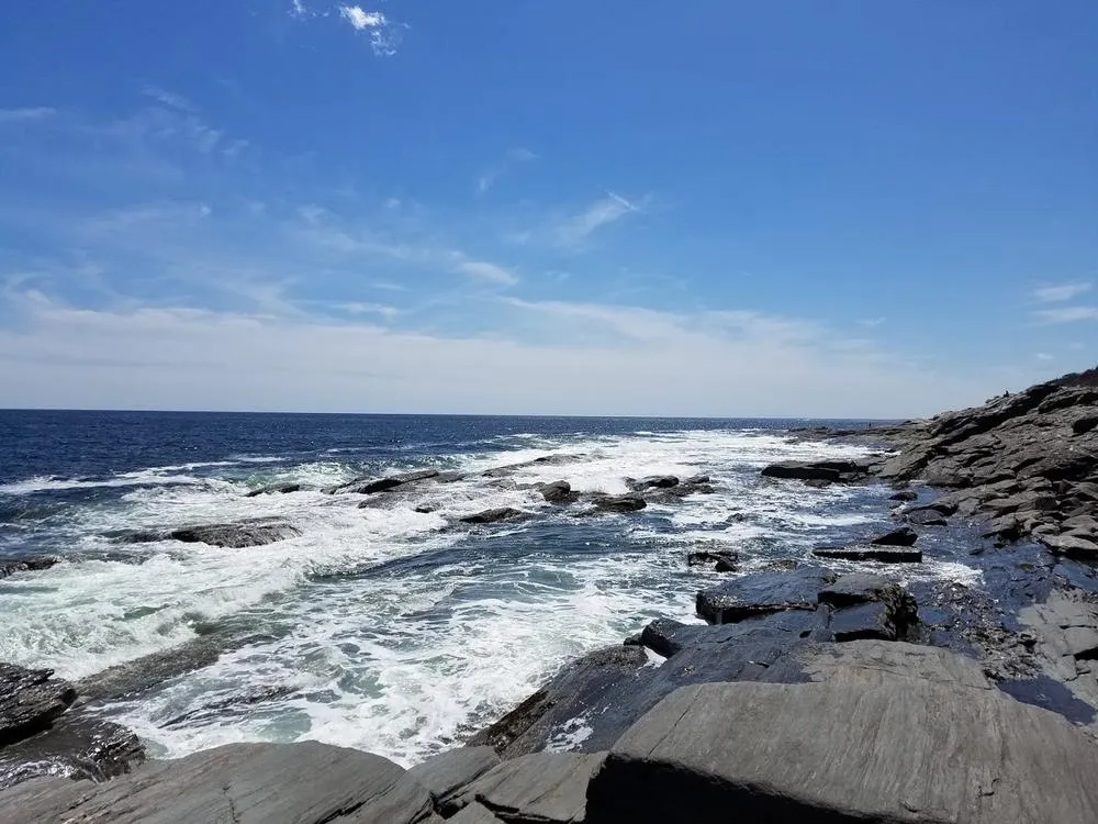 North Battery Overlook view at Two Lights State Park